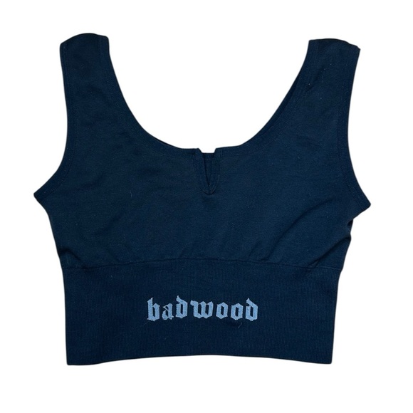 Badwood Black Bra Top - Picture 2 of 9